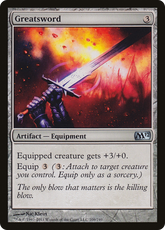 Montante / Greatsword - Magic: The Gathering - MoxLand